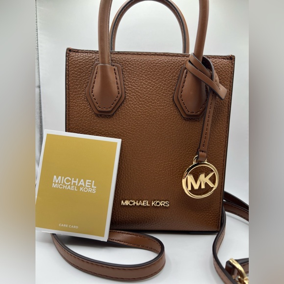 MICHAEL Michael Kors Handbags - Michael Kors | Mercer XS Pebbled Leather Crossbody Bag | NWT